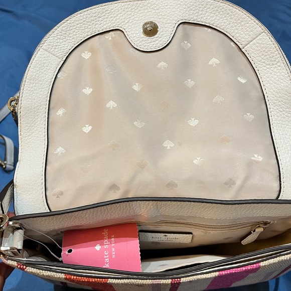 Kate Spade Leather Canvas Crossbody - Picture 3 of 6